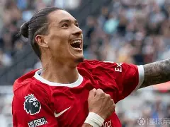 利物浦英超击败富勒姆努涅斯抽射得分